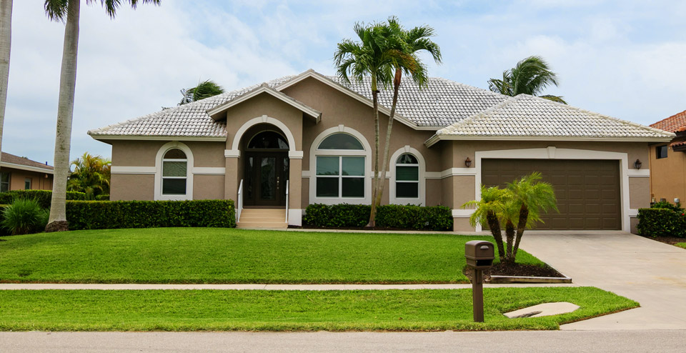 Beautifully maintained lawn